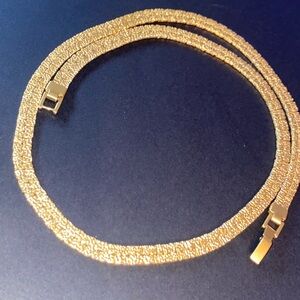 Gold Fill Necklace Signed DM